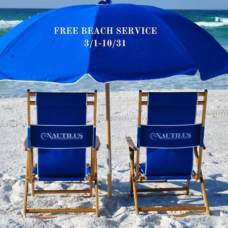 Nautilus 2408 Gulf View 2 Bedroom 4Th Floor Free Beach Service Fort Walton Beach Zewnętrze zdjęcie